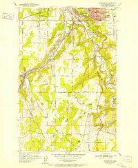 1950 Map of Spokane SW, Spokane County, WA — High-Res | Pastmaps